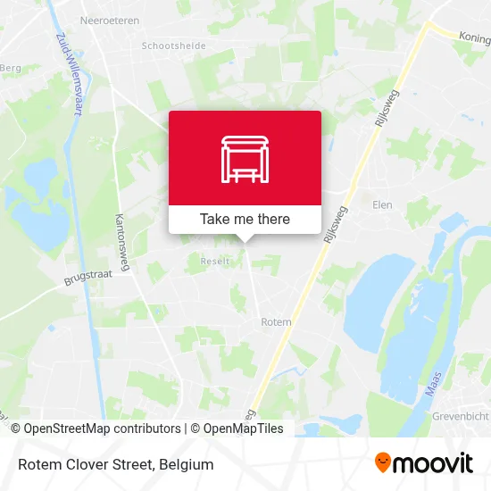 Rotem Clover Street map