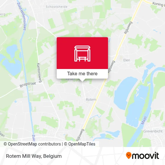 Rotem Mill Way map