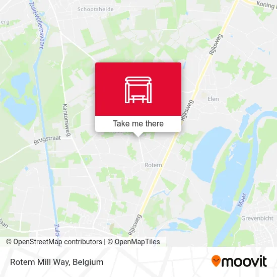 Rotem Mill Way map