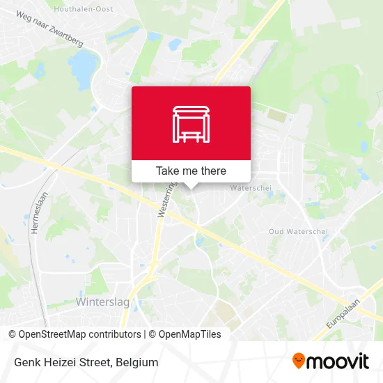 Genk Heizei Street map