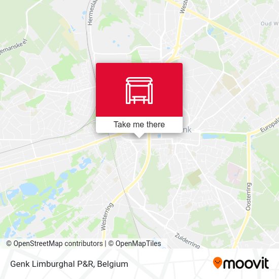 Genk Limburghal P&R plan