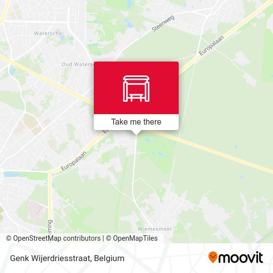 Genk Wijerdriesstraat plan