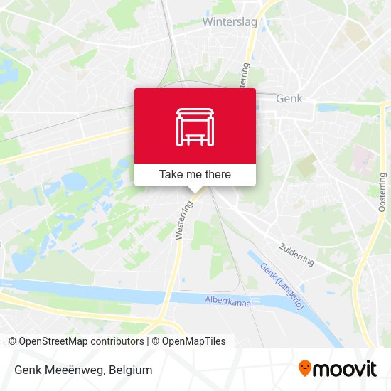 Genk Meeënweg plan