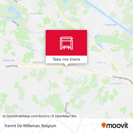 Kermt De Willeman map