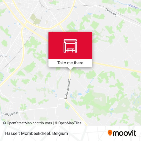Hasselt Mombeekdreef map