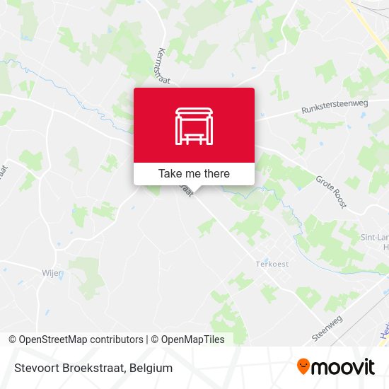 Stevoort Broekstraat plan