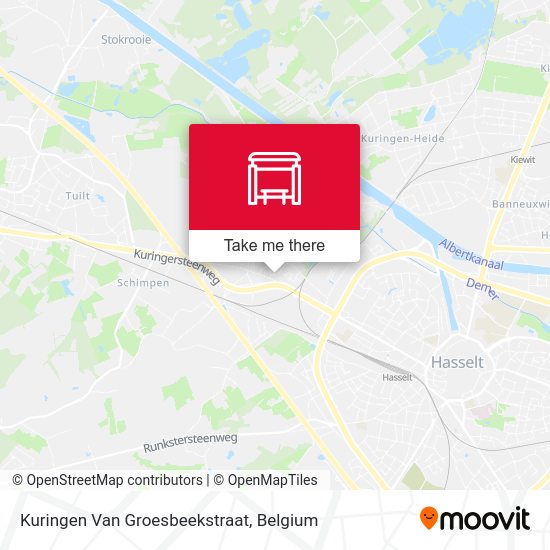 Kuringen Van Groesbeekstraat plan