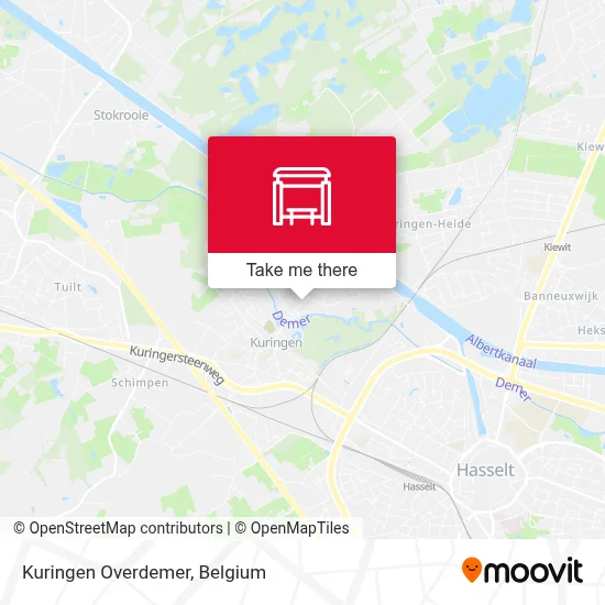 Kuringen Overdemer map