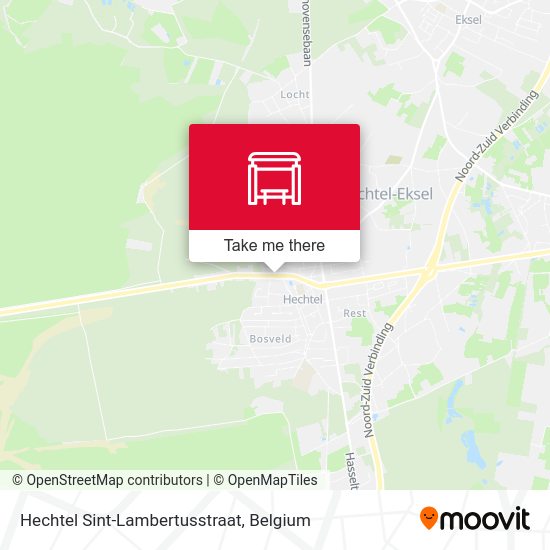 Hechtel Sint-Lambertusstraat map