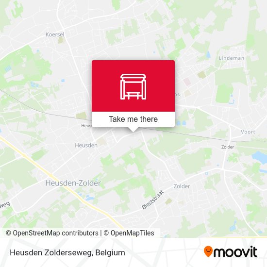 Heusden Zolderseweg plan