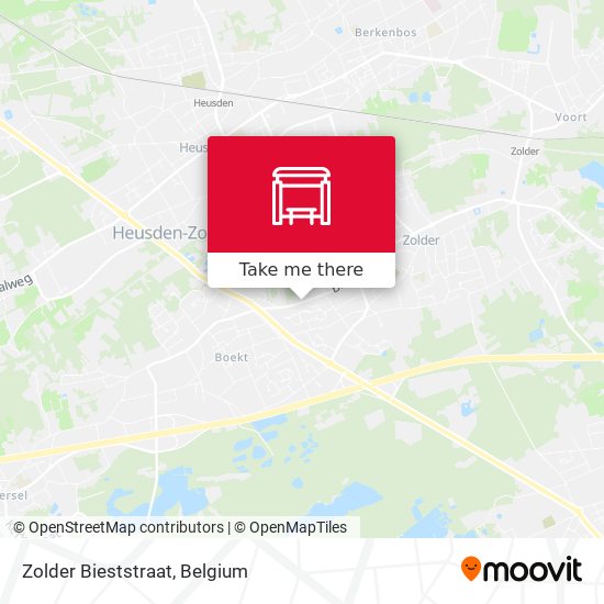 Zolder Bieststraat map