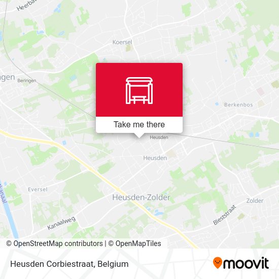 Heusden Corbiestraat plan
