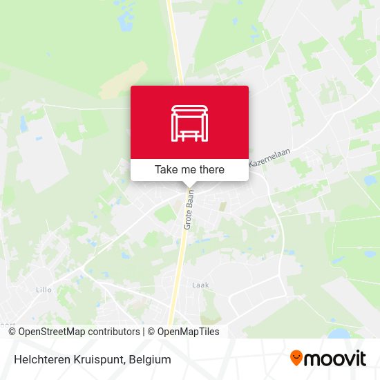 Helchteren Kruispunt plan