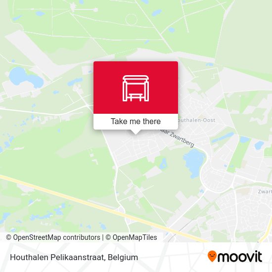 Houthalen Pelikaanstraat plan