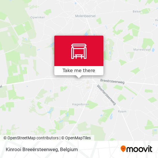 Kinrooi Breeërsteenweg plan