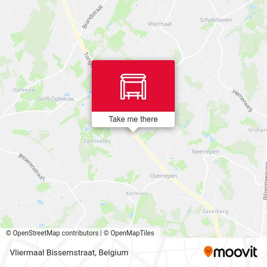 Vliermaal Bissemstraat plan