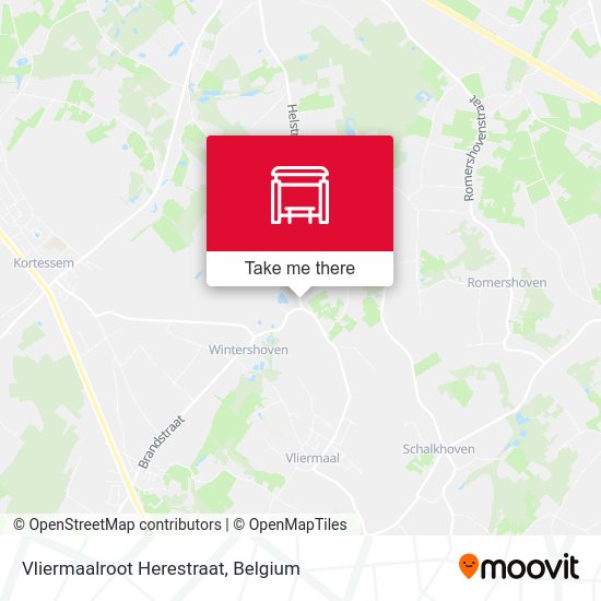 Vliermaalroot Herestraat plan