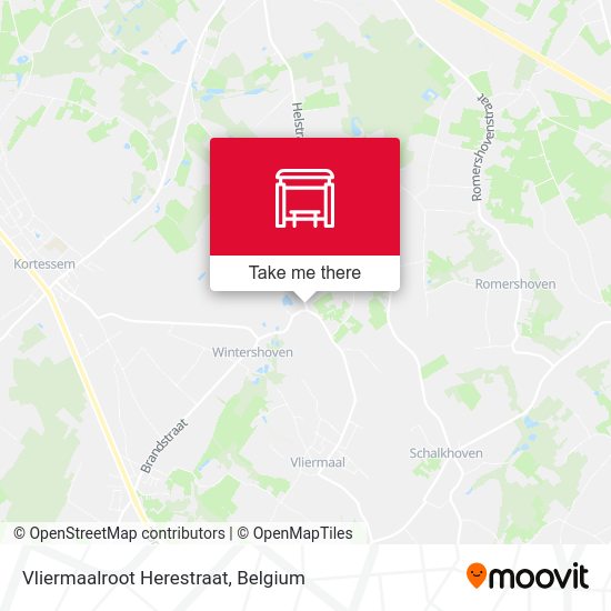 Vliermaalroot Herestraat plan