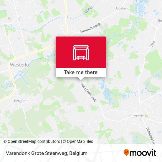Varendonk Grote Steenweg map