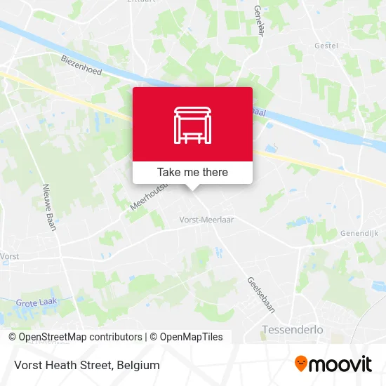 Vorst Heath Street map