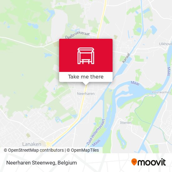 Neerharen Steenweg map