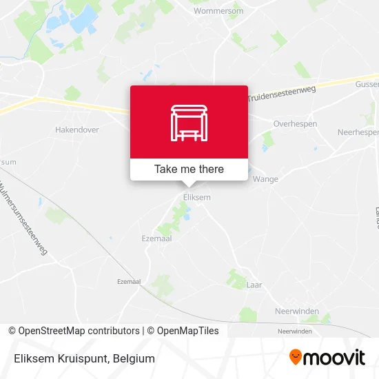 Eliksem Kruispunt plan