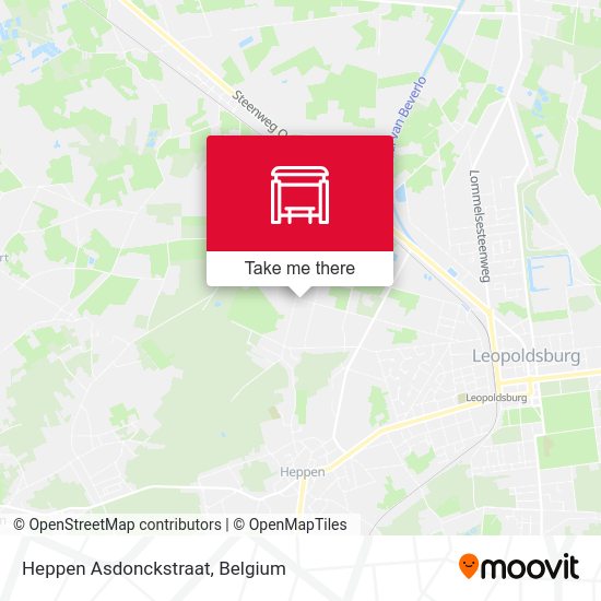 Heppen Asdonckstraat plan