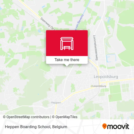 Heppen Boarding School map