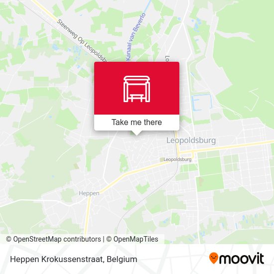 Heppen Krokussenstraat plan