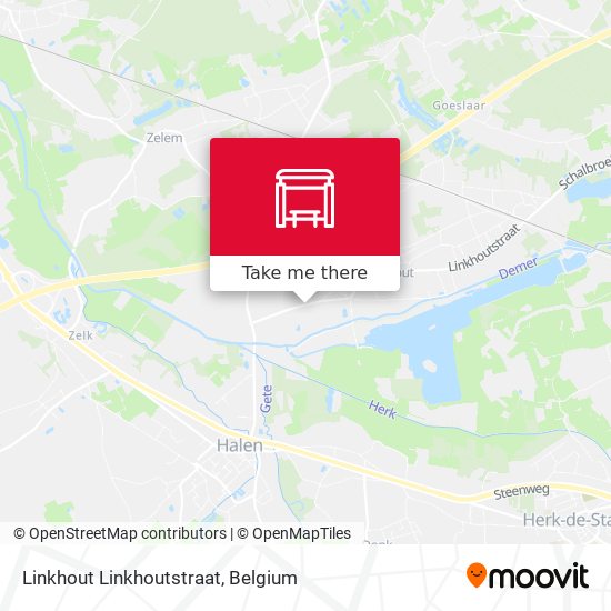 Linkhout Linkhoutstraat map