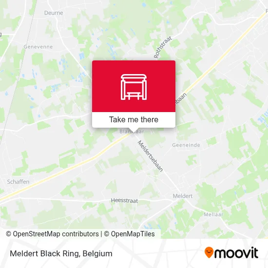 Meldert Black Ring map