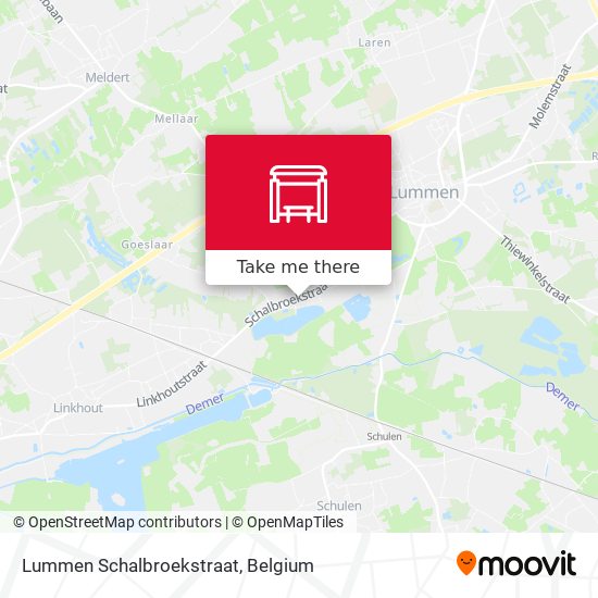 Lummen Schalbroekstraat plan