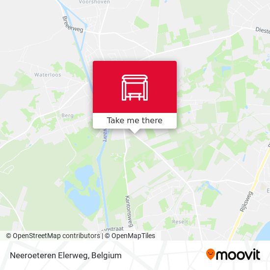 Neeroeteren Elerweg map