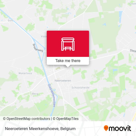 Neeroeteren Meerkenshoeve map