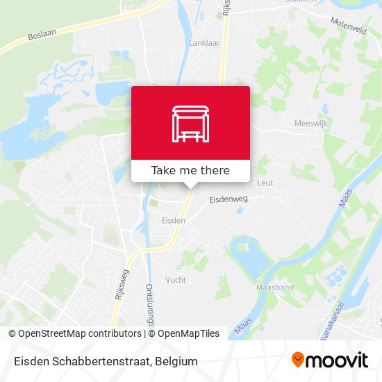 Eisden Schabbertenstraat plan