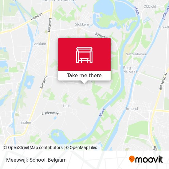 Meeswijk School map