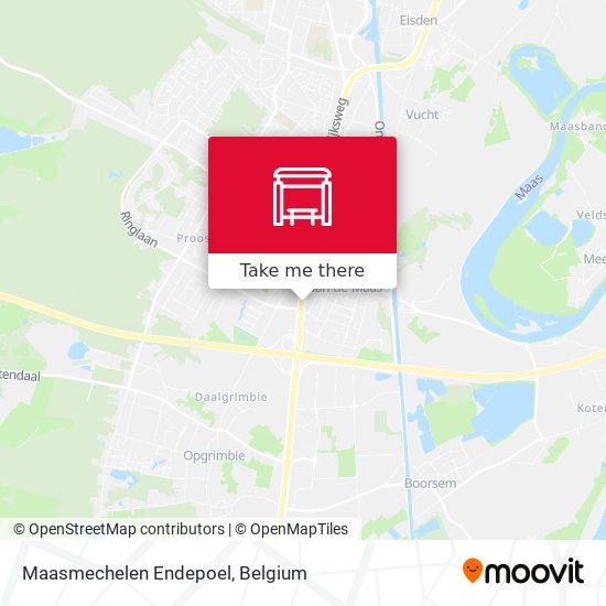 Maasmechelen Endepoel map