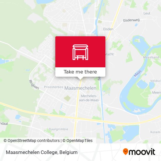 Maasmechelen College map