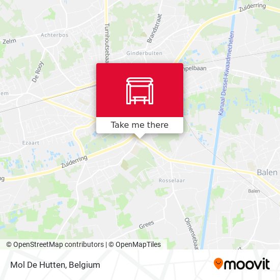 Mol De Hutten map