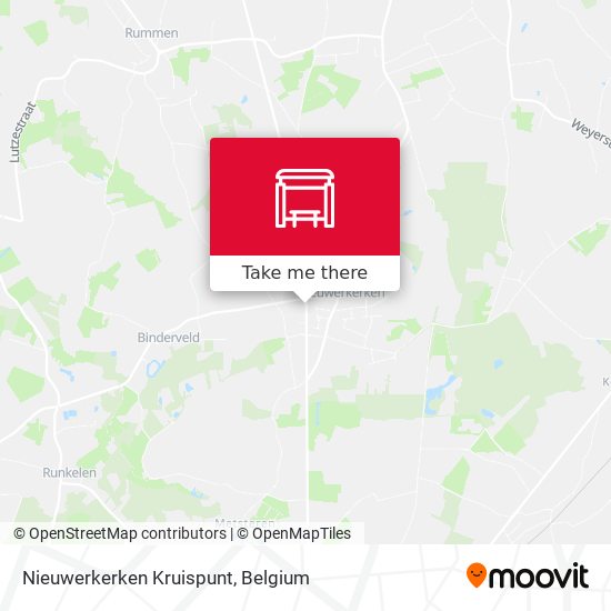 Nieuwerkerken Kruispunt plan