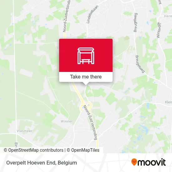 Overpelt Hoeven End map