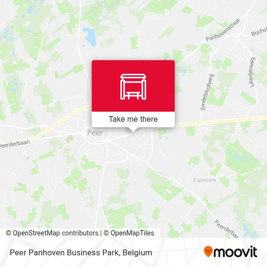 Peer Panhoven Business Park map
