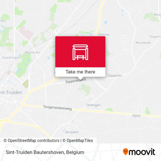 Sint-Truiden Bautershoven plan