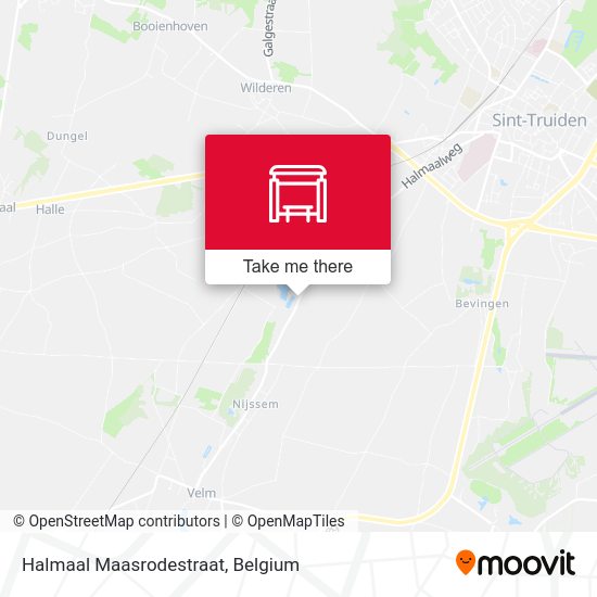 Halmaal Maasrodestraat plan
