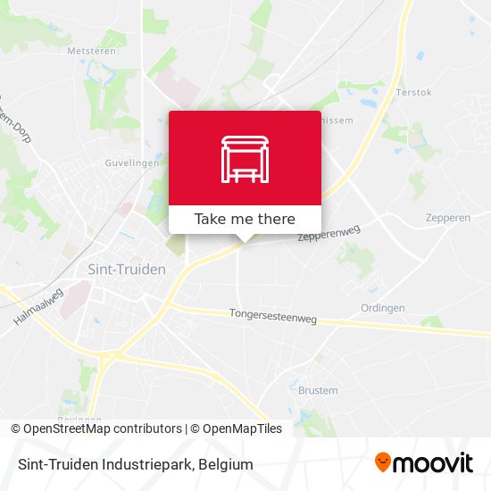 Sint-Truiden Industriepark plan