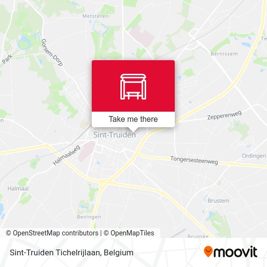 Sint-Truiden Tichelrijlaan plan