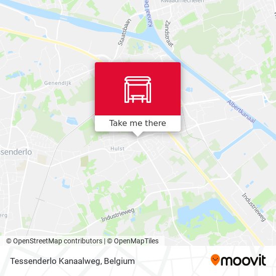 Tessenderlo Kanaalweg plan