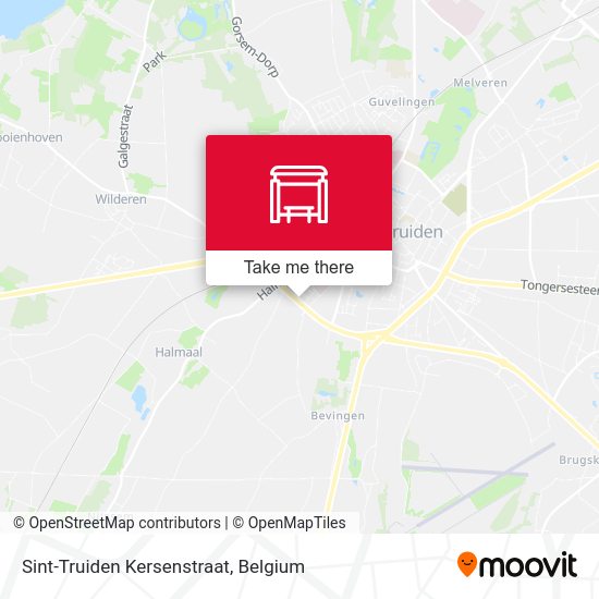 Sint-Truiden Kersenstraat plan