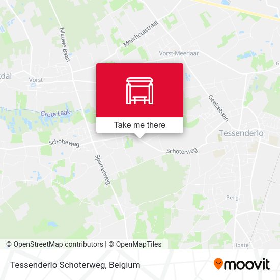 Tessenderlo Schoterweg plan