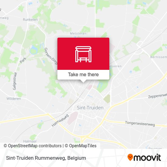 Sint-Truiden Rummenweg plan